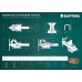 Кованые стальные тиски FORGE--180/230, с регулировкой компенсации люфта KRAFTOOL 32700-230