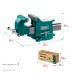 Стальные слесарные тиски STEEL, 125 мм KRAFTOOL 32701-125