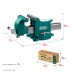 Стальные слесарные тиски STEEL, 150 мм KRAFTOOL 32701-150