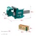 Стальные слесарные тиски STEEL, 200 мм KRAFTOOL 32701-200