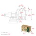 Слесарные тиски 3D-Steel, 150 мм KRAFTOOL 32704-150