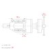Слесарные тиски 3D-Steel, 150 мм KRAFTOOL 32704-150