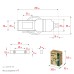 Прецизионные тиски на струбцине Mini, 65 мм KRAFTOOL 32713-75