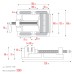 Станочные сверлильные тиски 100 мм KRAFTOOL 32715-100