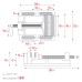 Станочные сверлильные тиски 150 мм KRAFTOOL 32715-150
