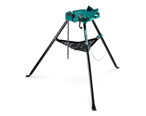 Цепные трубные тиски на треноге TRIBENCH, 1/8"-6" KRAFTOOL 32613-6