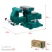 Слесарные тиски Reversible 165 мм, расход 324 мм KRAFTOOL 32705-165