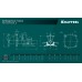 Слесарные тиски Reversible 165 мм, расход 324 мм KRAFTOOL 32705-165