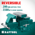 Слесарные тиски Reversible 200 мм, расход 368 мм KRAFTOOL 32705-200