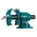 Чугунные слесарные тиски 3D Multi-Purpose, 125 мм KRAFTOOL 32706-125