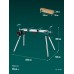 Алюминиевый мобильный стол для торцовочных пил с ручкой и колесами MSA-1200 U KRAFTOOL 38782-2