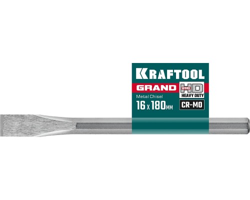 Слесарное зубило по металлу Grand, 16x180 мм KRAFTOOL 2103-16