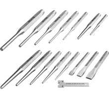 Набор зубил и кернеров Grand-15, 15 предметов KRAFTOOL 21075-H15