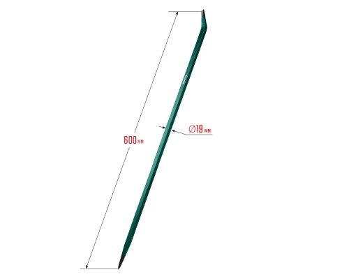 Монтажный лом 600 мм, 19 мм KRAFTOOL 21807-60_z01