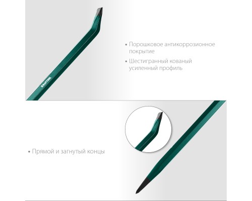 Монтажный лом 600 мм, 19 мм KRAFTOOL 21807-60_z01
