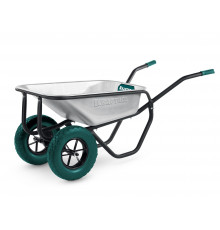 Тачка строительная двухколесная MAXDrive-2 110 л, 280 кг KRAFTOOL 39860