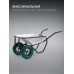 Тачка строительная двухколесная MAXDrive-2 110 л, 280 кг KRAFTOOL 39860