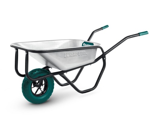 Тачка строительная одноколесная 110 л, 260 кг KRAFTOOL MAXDrive-1 (39862)