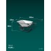 Тачка строительная одноколесная 110 л, 260 кг KRAFTOOL MAXDrive-1 (39862)