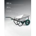 Тачка строительная двухколесная MAXDrive-2 110 л, 280 кг KRAFTOOL 39860