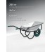 Тачка строительная одноколесная 110 л, 260 кг KRAFTOOL MAXDrive-1 (39862)