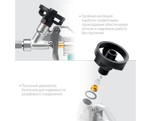 Пистолет для монтажной пены EXTREME KRAFTOOL 06800