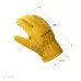 Утепленные кожаные рабочие перчатки EXTREM Winter, XL (10) KRAFTOOL 1137-XL