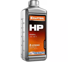 Минеральное масло для 2-тактных двигателей HP, 1 л KRAFTOOL 41500-1