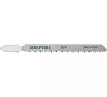Полотна для лобзика T101BR, EU-хвост., по дереву, шаг 2.5 мм, 75 мм, 2 шт. KRAFTOOL 159516-2,5