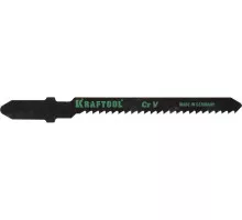 Полотна для лобзика T119BO, EU-хвост., по дереву, пластику, фигурный рез, шаг 2 мм, 50 мм, 2 шт. KRAFTOOL 159536-2