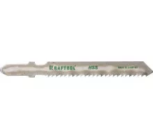 Полотна для лобзика T118B, EU-хвост., по металлу HSS, шаг 2 мм, 50 мм, 2 шт. KRAFTOOL 159551-2