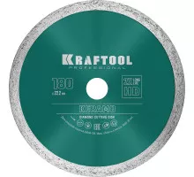 Сплошной алмазный диск KERAMO, 180 мм (22.2 мм, 10x2.0 мм) KRAFTOOL 36684-180