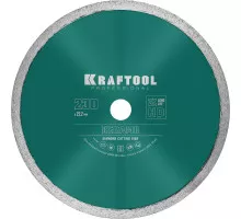 Сплошной алмазный диск KERAMO, 230 мм (22.2 мм, 10x2.2 мм) KRAFTOOL 36684-230