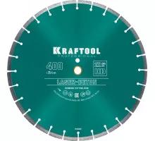 Алмазный диск LASER-BETON 400 мм (25.4/20 мм, 10х3.4 мм) KRAFTOOL 36686-400