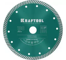 Сегментированный алмазный диск Turbo, 180 мм (22.2 мм, 10x2.6 мм) KRAFTOOL 36682-180