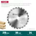 Пильный диск по дереву Fast, 210x30 мм, 24Т KRAFTOOL 36950-210-30