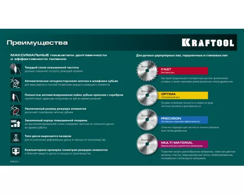 Пильный диск по дереву Fast, 210x30 мм, 24Т KRAFTOOL 36950-210-30 Пильный диск по дереву Fast, 210x30 мм, 24Т KRAFTOOL 36950-210-30