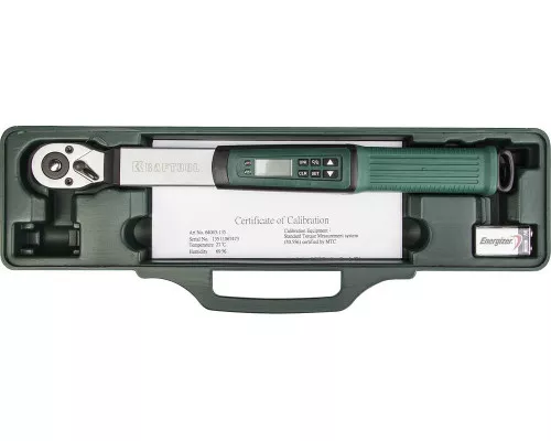 Динамометрический ключ DIGITAL, 3/8", 10-135 Н·м KRAFTOOL 64043-135 Динамометрический ключ DIGITAL, 3/8", 10-135 Н·м KRAFTOOL 64043-135