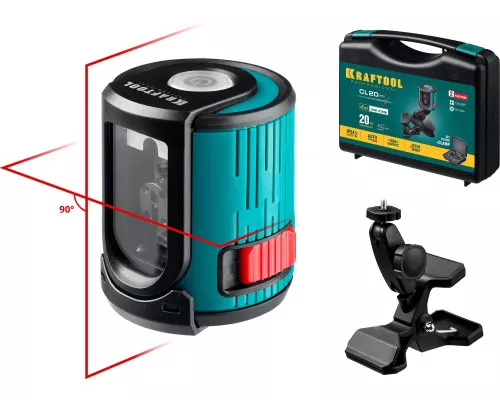 Лазерный нивелир CL 20 #5 KRAFTOOL 34700-5 Лазерный нивелир CL 20 #5 KRAFTOOL 34700-5