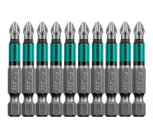 Биты Optimum, PH2, 50 мм, 10 шт. KRAFTOOL 26122-2-50-10
