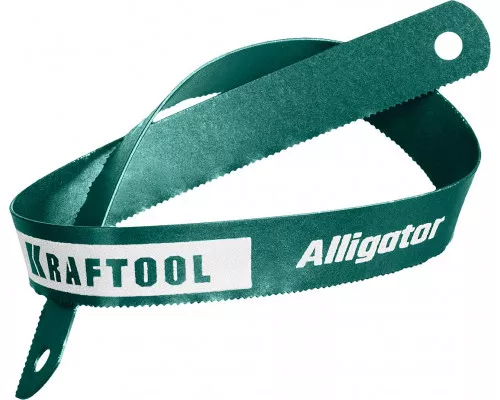 Биметаллическое гибкое полотно по металлу Alligator-18, 18 TPI, 300 мм KRAFTOOL 15942-18-1 Биметаллическое гибкое полотно по металлу Alligator-18, 18 TPI, 300 мм KRAFTOOL 15942-18-1