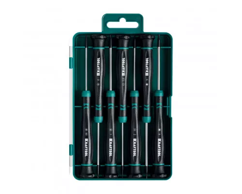 Набор отверток Precision 7, 7 предм. KRAFTOOL 25686 Набор отверток Precision 7, 7 предм. KRAFTOOL 25686