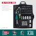 Реверсивная отвертка с насадками Expert-55, 55 предм. KRAFTOOL 25554-H55_z01