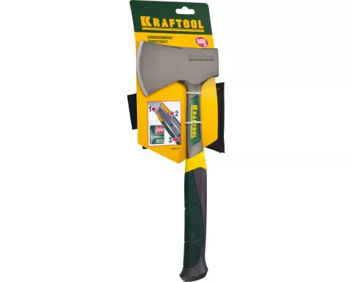 Туристический цельнокованый топор Extrem 600/850 г, 340 мм KRAFTOOL 20645-06 Туристический цельнокованый топор Extrem 600/850 г, 340 мм KRAFTOOL 20645-06